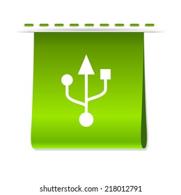 Beautiful Usb web icon