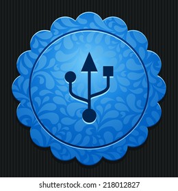 Beautiful Usb web icon