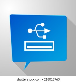 Beautiful Usb web icon