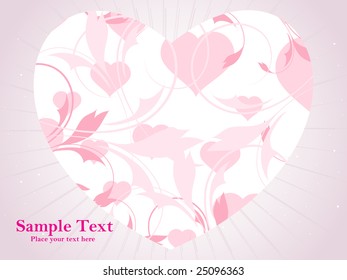 beautiful valentine card