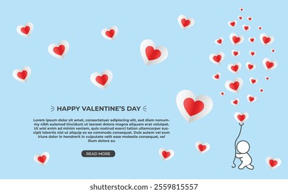 Beautiful Valentines Day Banner Design