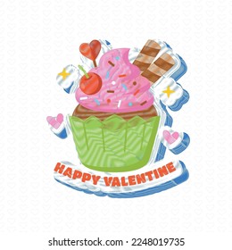 Beautiful valentines day greeting with love hearts and Happy valentine's day design template with light background and Happy valentine's day social media post with love