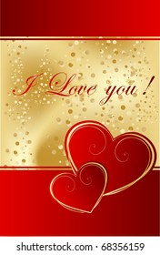 Beautiful Valentine's Day illustration