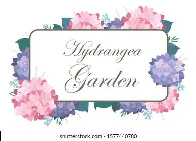 Beautiful Vector art floral frame, Flower art bakcground
