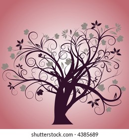  beautiful vector autumn tree design