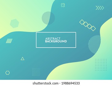 Schöner Vektorhintergrund, großartiges Design für jeden Zweck. Moderne flache Designvorlage mit blauem Vektorhintergrund auf buntem Hintergrund für Tapete-Design.