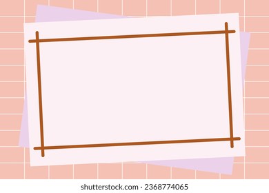 Beautiful vector background for paper notes postcards, holidays, posters, banners, packaging, creative materials