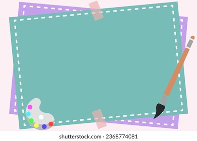 Beautiful vector background for paper notes postcards, holidays, posters, banners, packaging, creative materials
