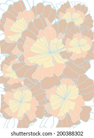 beautiful vector background with solid colors linear and text