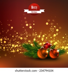 Beautiful Vector Christmas background