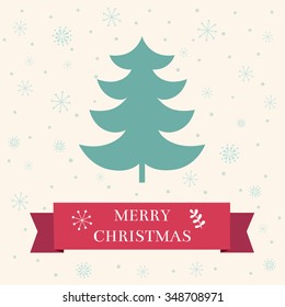 Beautiful vector Christmas illustration