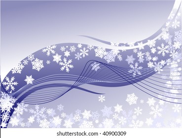 beautiful vector Christmas (New Year) background for design use