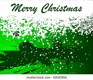 Beautiful vector Christmas (New Year) background for design use