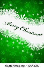 Beautiful vector Christmas (New Year) background for design use