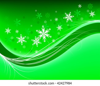Beautiful vector Christmas (New Year) background for design use