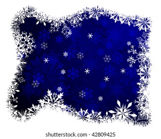 Beautiful vector Christmas (New Year) background for design use