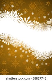 Beautiful vector Christmas (New Year) background for design use