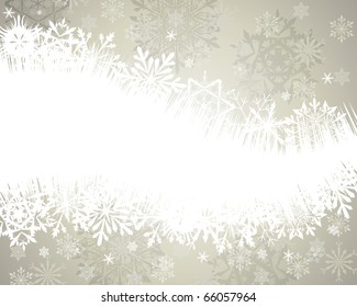 Beautiful vector Christmas (New Year) background for design use