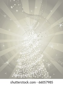 Beautiful vector Christmas (New Year) background for design use
