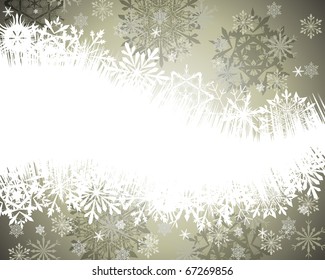 Beautiful vector Christmas (New Year) background for design use