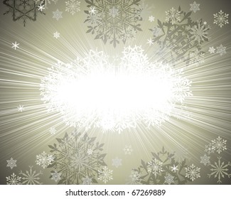 Beautiful vector Christmas (New Year) background for design use