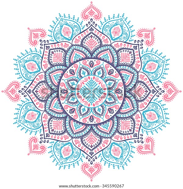 Download Beautiful Vector Christmas Snowflake Mandala Ornament ...