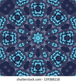 Beautiful vector circular background. Fractal image
