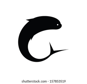 beautiful vector fish in sea 