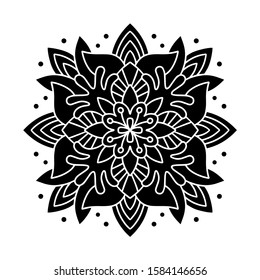Beautiful vector floral element for cards, fabrics, holidays, patterns, design.