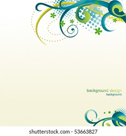 schönes Vektorgrafik-Design