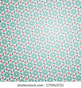 Beautiful vector floral pattern. Elegance abstract pattern. Abstract Retro Geometric sketch pattern with flowers. Vector ceiling tile seamless vintage decorative. Vector illustration. Eps 10.