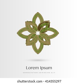 Beautiful vector flower design , LOGO / ICON / SYMBOL