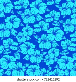 Beautiful vector flowers. Hand drawn flowers vector. Unusual beautiful flowers graphics.