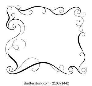 beautiful vector frame