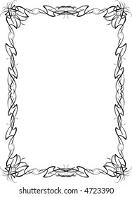 beautiful vector frame