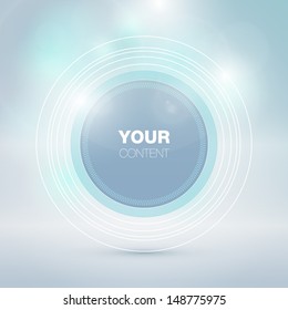 Beautiful Vector Frame Background