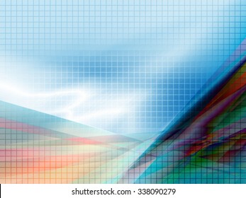 beautiful vector geometric composition, eps10 with transparency