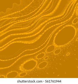 beautiful vector geometric composition, unusual dotted technique