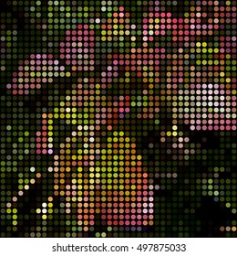 Beautiful vector geometric mosaic background. Design element.