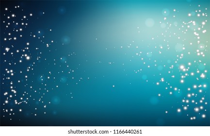 Beautiful vector gradient. Shimmering new background blue, blue, white