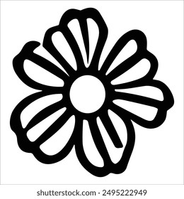 Beautiful vector graphic floral pattern design
