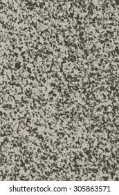 Beautiful vector grunge art romantic backdrop. Dark flecked granite plate gray color. View close-up with space for text