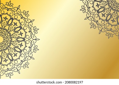 Schöne, handgezeichnete Vektorgrafik indianische Ornament mandala auf dem Hintergrund Stil.