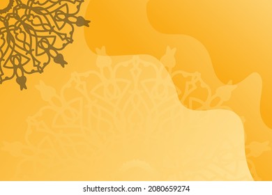 Beautiful vector hand drawn indian ornament mandala on background style.
