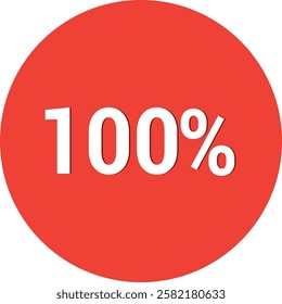 Beautiful vector icon % discount
