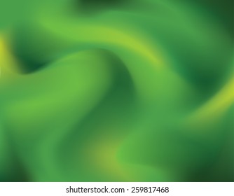 Beautiful vector illustration of abstract background.Light splashes and curved lines.Mash.Green.Silk.