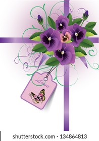 bela ilustração vetorial com flores