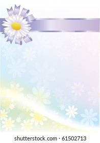 bella ilustración vectorial con flores