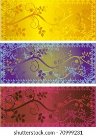 bella ilustración vectorial con flores