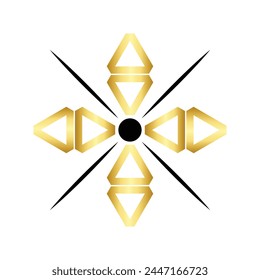 Beautiful vector illustration logo design